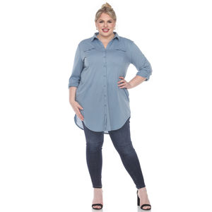 Plus Size Stretchy Tunic